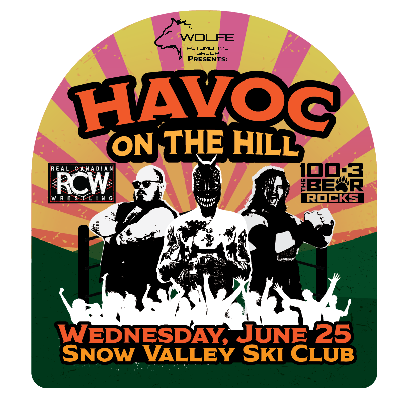 Havoc on the hill poster