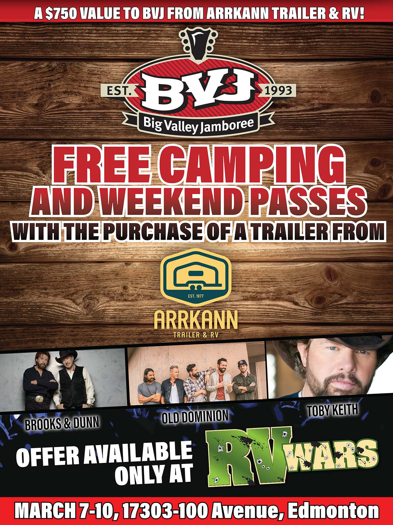 Arrkann Trailer & RV is a proud supporter of