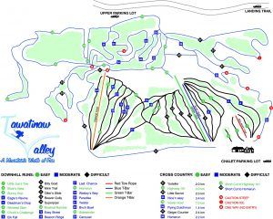 Tawatina Valley Trail Map
