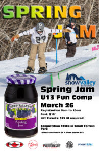 Spring Jam 2022 @ Snow Valley Ski Club
